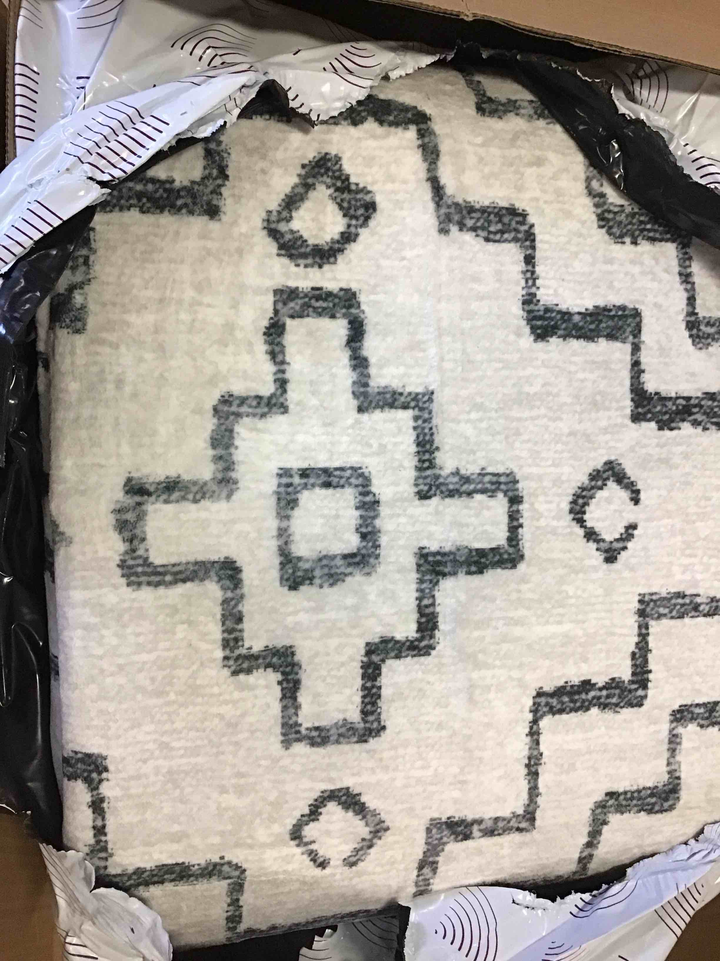 jinchan area rug ining room gray 6x9 