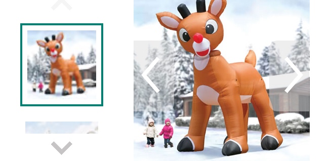 15' Inflatable Rudolph