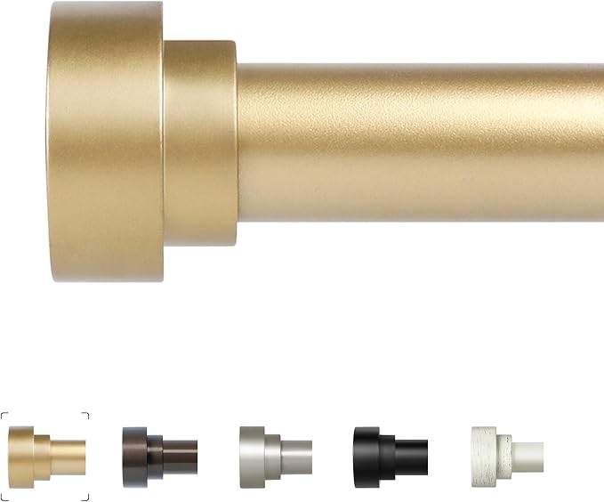 See more Regular Price $36.99 FREE delivery Saturday, April 5 Ships from: Amazon Sold by: Hei dear Add to List Other sellers on Amazon New & Used (3) from $34.03   FREE Shipping on orders over $35.00 shipped by Amazon.  HEI! DEAR Gold Curtain Rods 72 to 144 Inch(6-12FT),1 Inch Long Curtain Rod,Adjustable Heavy Duty Curtain Rods,Modern Decorative Drapery Rods,Telescoping Window Single Curtains Rods 36-150",Brass Gold Roll over image to zoom in                  4+    6 VIDEOS HEI! DEAR Gold Curtain Rods 72 to 144 Inch(6-12FT),1 Inch Long Curtain Rod,Adjustable Heavy Duty Curtain Rods,Modern Decorative Drapery Rods,Telescoping Window Single Curtains Rods 36-150",Brass Gold