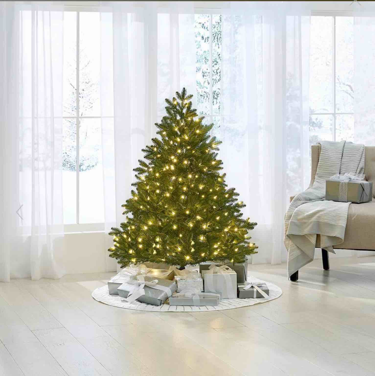 The World's Best Prelit LED Noble Fir