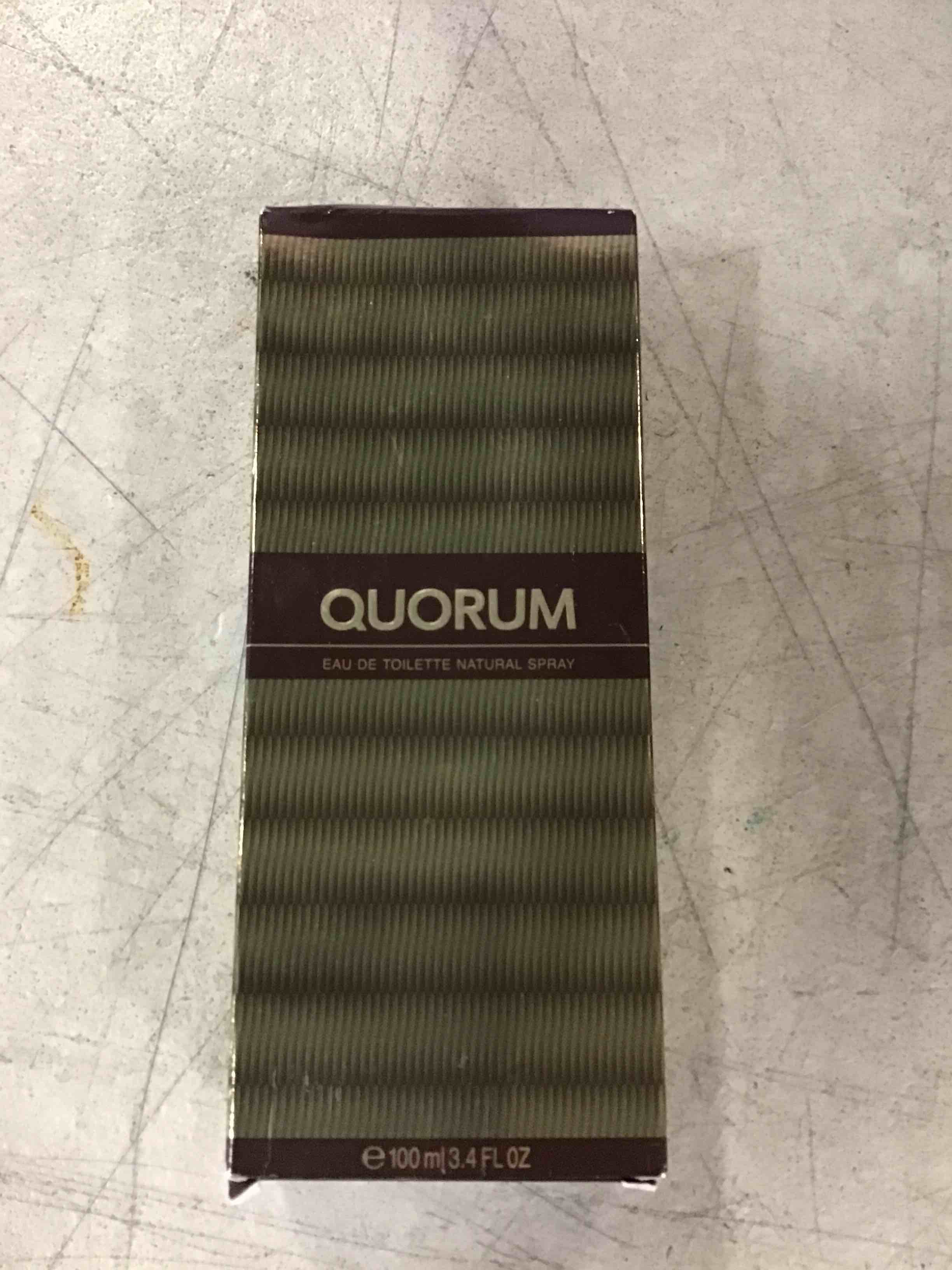 Quorum by Antonio Puig Eau de Toilette Spray 3.4 OZ