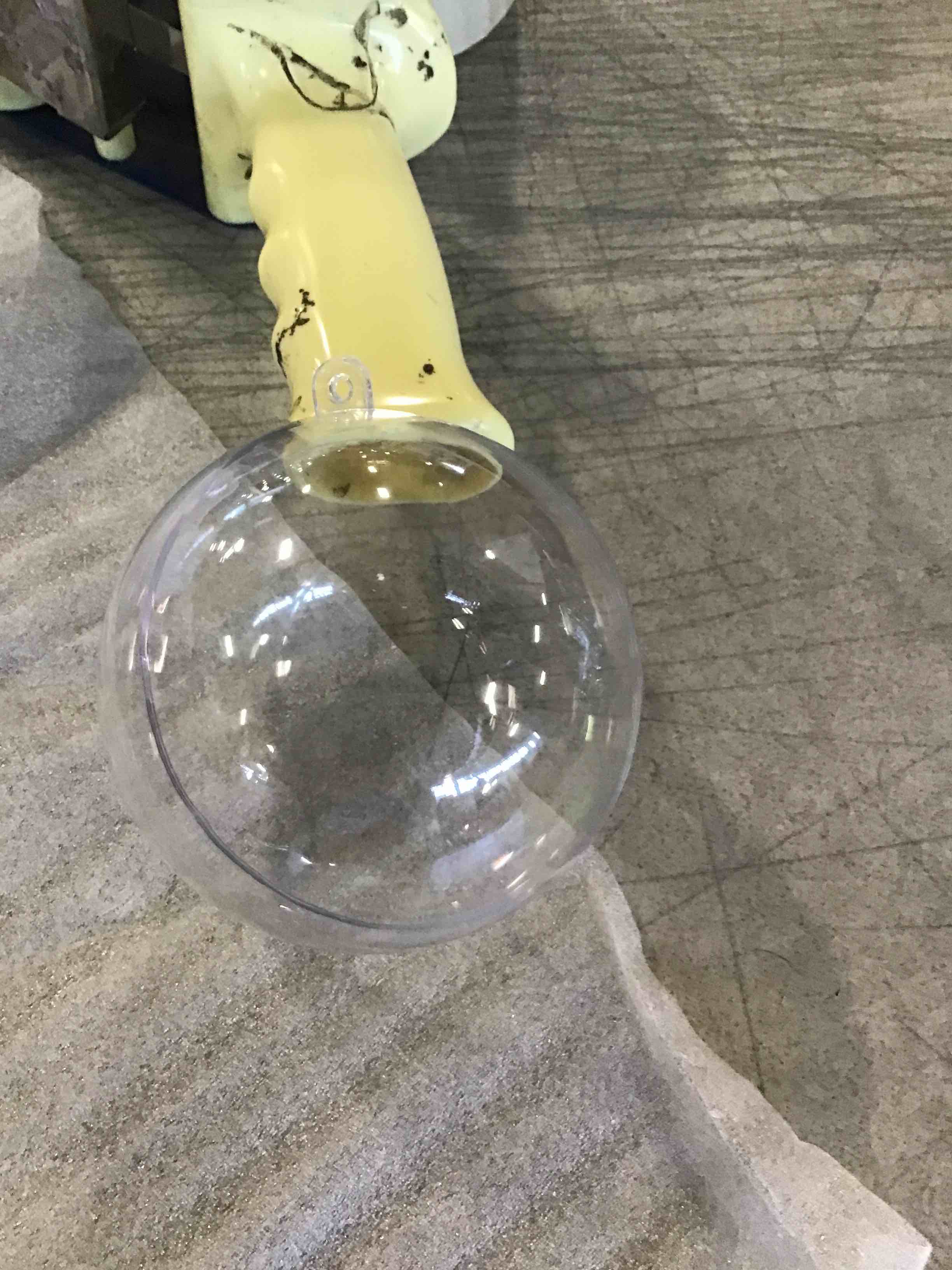 20 Pack Clear Plastic Fillable Ornament Ball 3.15''/80mm for Christmas,Holiday, Wedding,Party,Home Decor