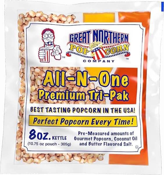 Great Northern Popcorn 8oz Pack of 4