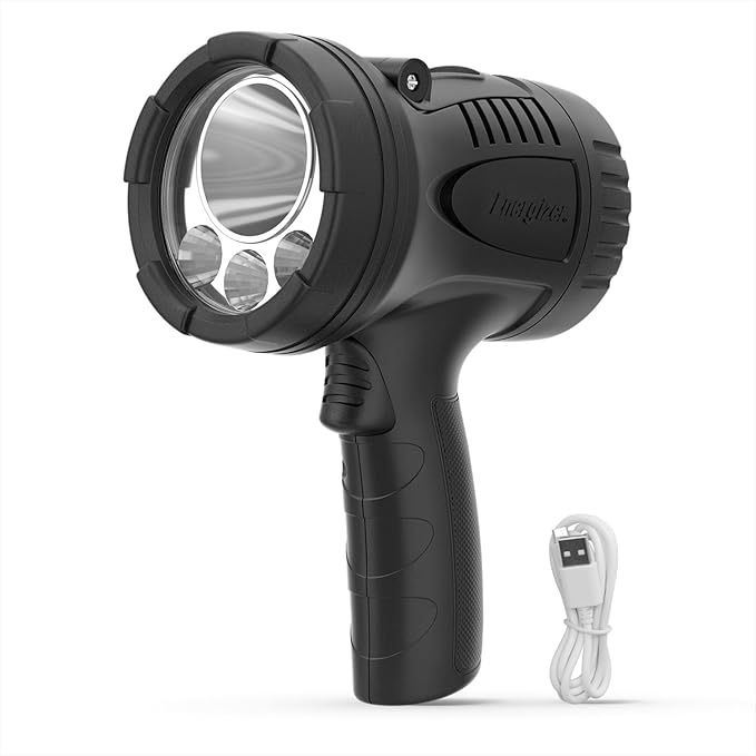 incomplete- Energizer LED Spotlight, IPX4 Water Resistant, Super Bright LED Spotlight Flashlight, Impact-Resistant, Heavy Duty Durability, Powerful Beam Distance