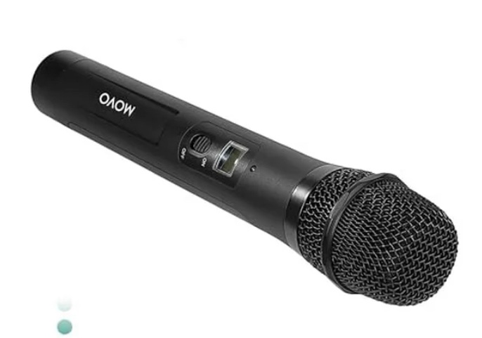Movo Wth8 48-channel Uhf Wireless Handheld Microphone With Integrated Transmitte