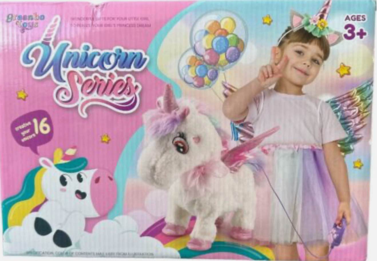 Greenbo Toys, Unicorns Gifts for Girls Unicorn Toys for 3 Year Old Girls and up Multifunction
