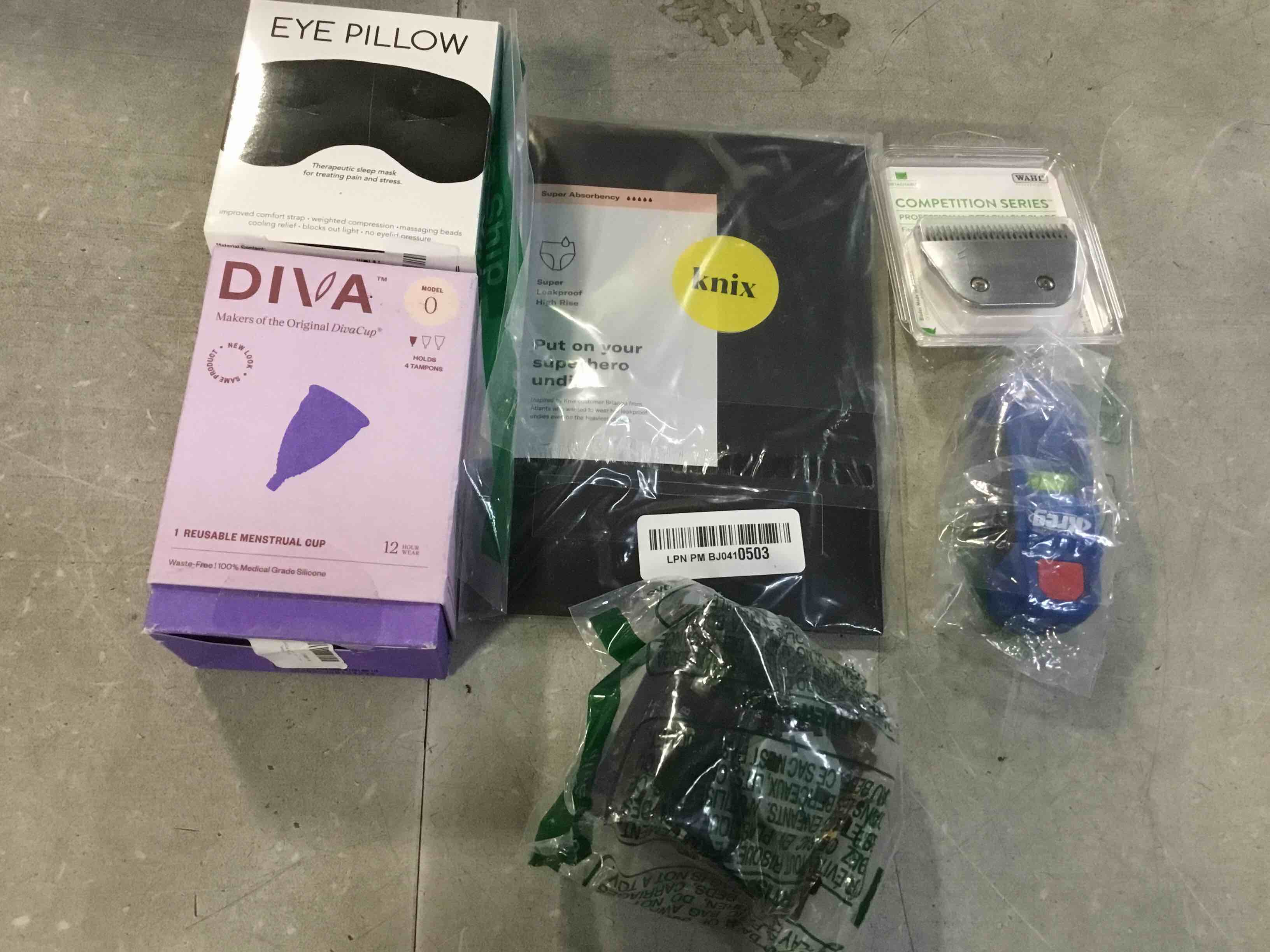 lot of 5 assorted household good including but not limited to