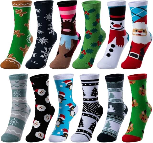 Assorted Christmas socks 