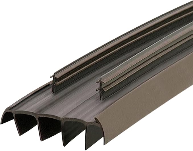 M-D Building Products 82586 M-D Dual Door Bottom, 1-3/4 in W X 36 in L X 1/2 in H, X X, Brown (Tw Pck)