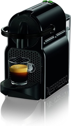 Nespresso by De Longhi Inissia Single-Serve Espresso Machine in Black