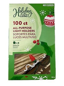 100-Pack Plastic Light Hanging Kit(pack 3 )