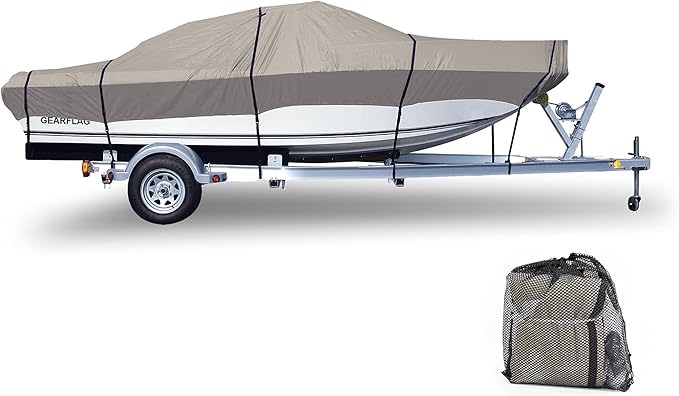 Marine 600D Boat Cover, Waterproof Heavy 