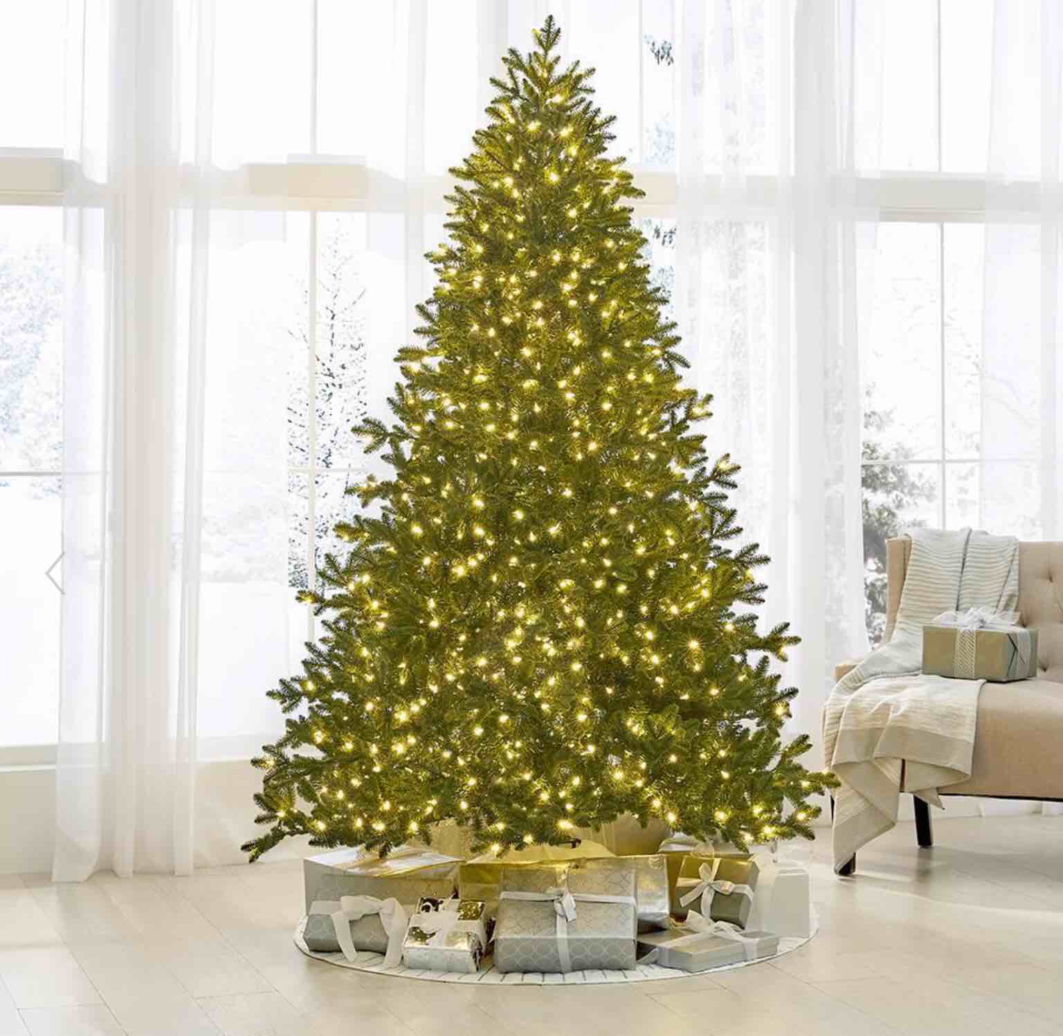 The World's Best Prelit LED Noble Fir
