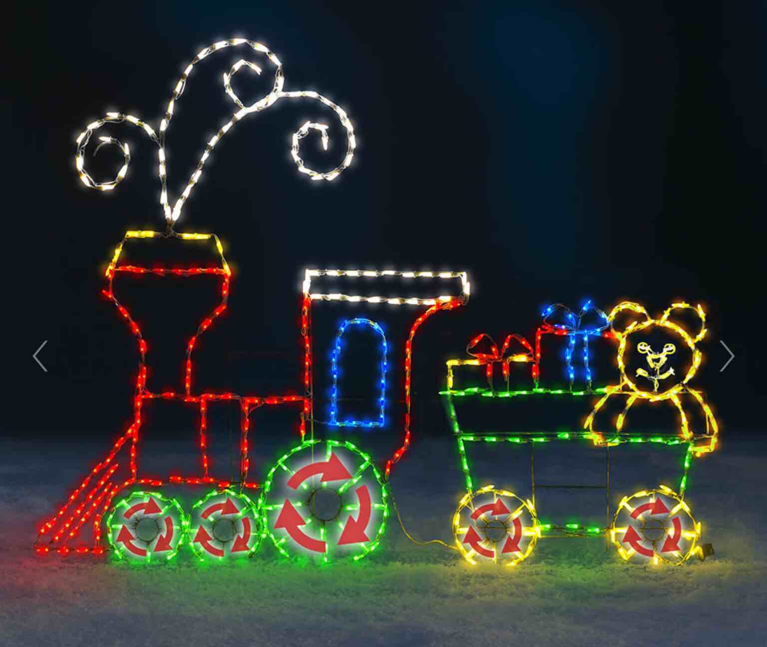 The 5' Animated Holiday Locomotive