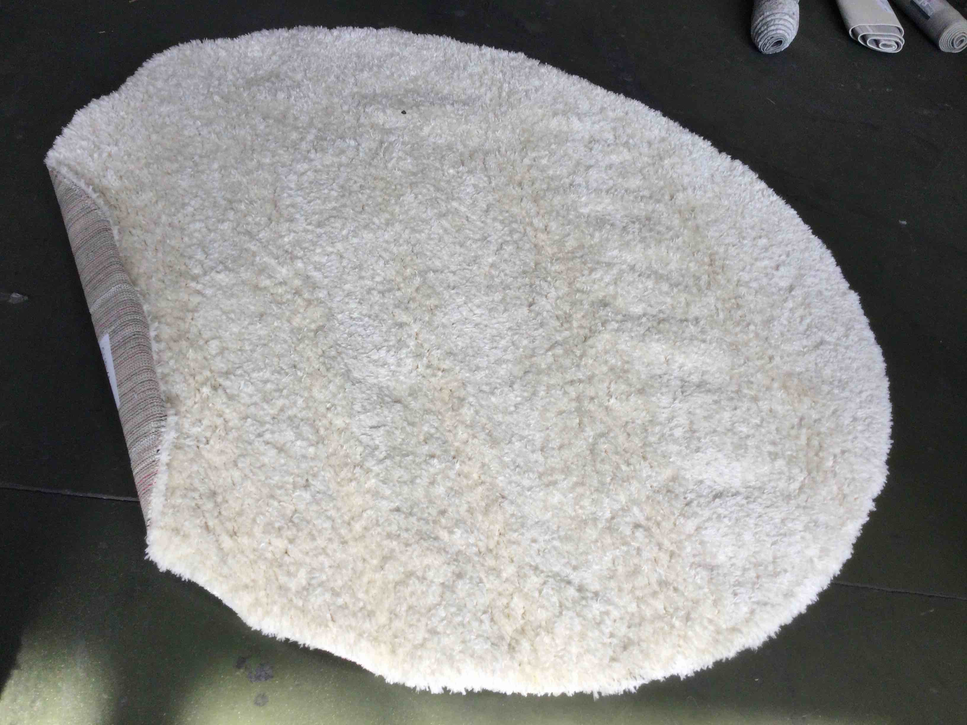 Surya Angora Modern Polyester 7  Round Rugs With Cream Finish ANG2304-67RD