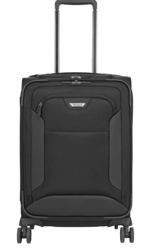 Targus Corporate Traveler 4-Wheeled Roller Bag for 15.6-Inch Laptop Compartment, Black (CUCT04R)