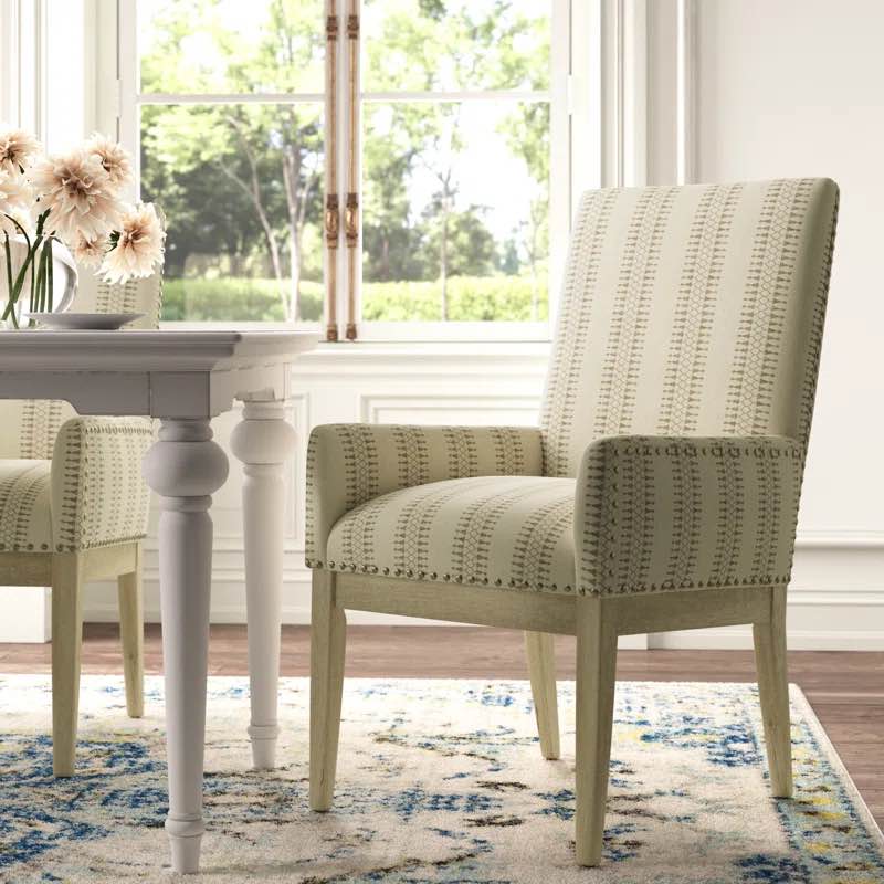 Richboro Upholstered High Back Armchair 2 pcs )