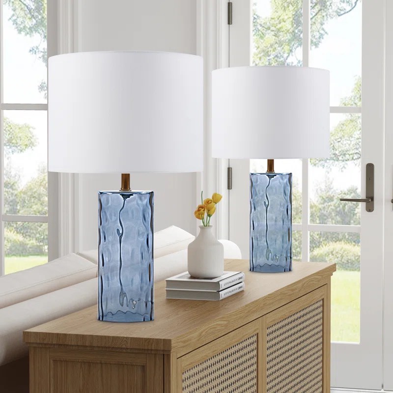 Loranger Mizpah 21.5" Table Lamp Set (Set of 2)