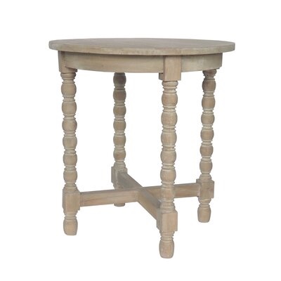 Baen Round Solid Wood End Table