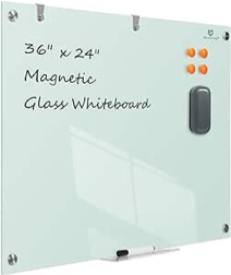 Wall Mounted Glass Board 59 x30