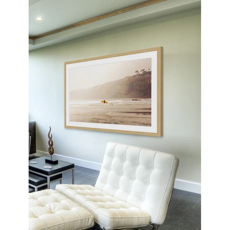 Minick 'Surfer Girl' Picture Frame Photographic on Paper 24" H x 36" W x 1.5" 