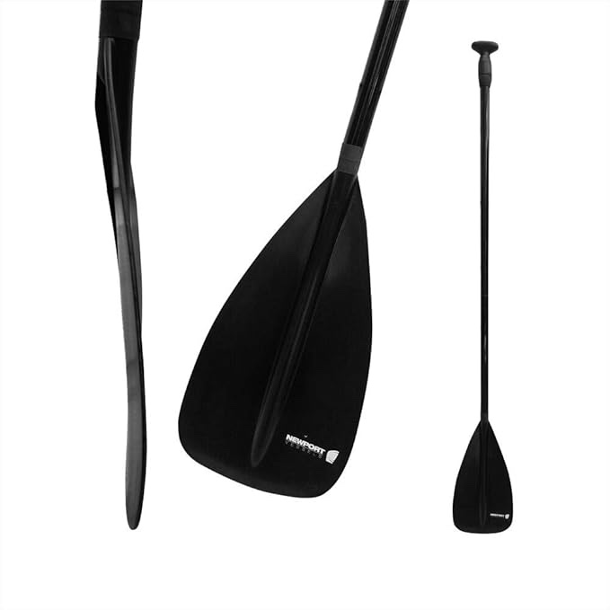 Newport Vessels SUP Paddle Fully Adjustable Stand up Paddleboard Paddle (Fiberglass or Aluminum Options)