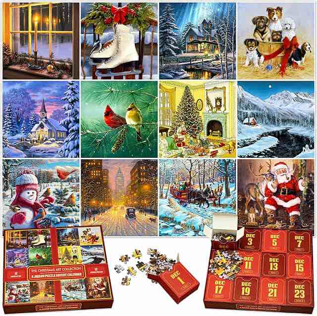 Assorted Lot of Christmas puzzles