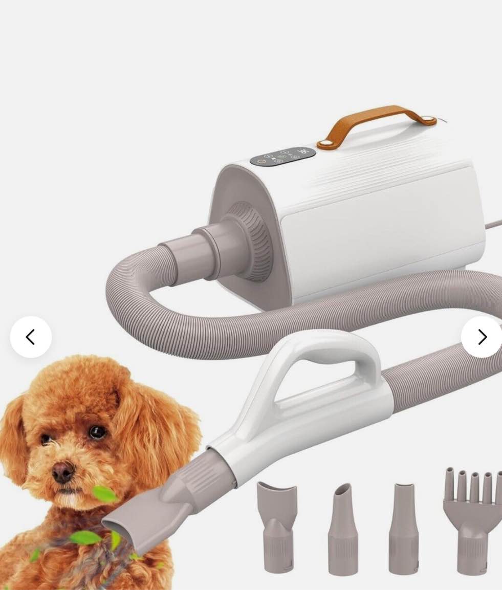 SEECLOUD Dog Hair Dryer,Dog Grooming Dryer with Smart Control Adjustment,High