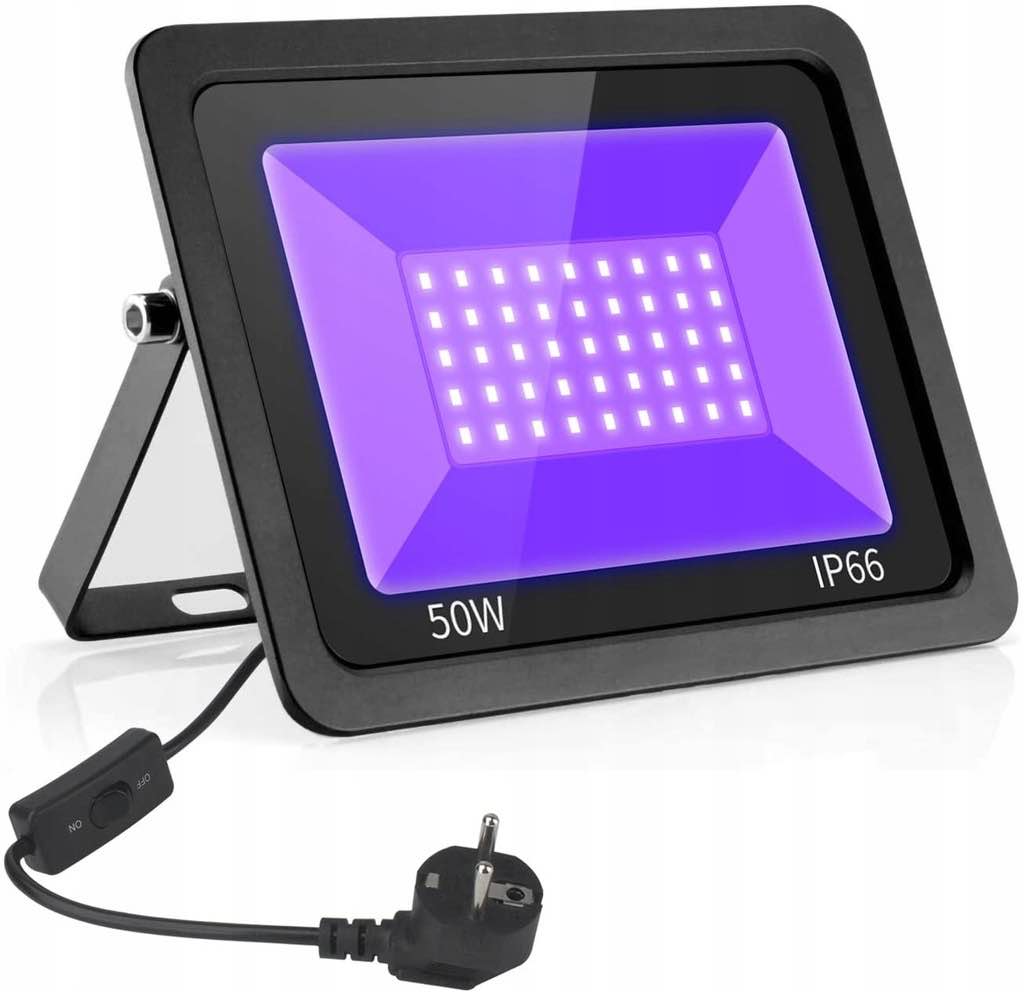 UV LED Lamp 50W Ultraviolet With IP66 Switch
