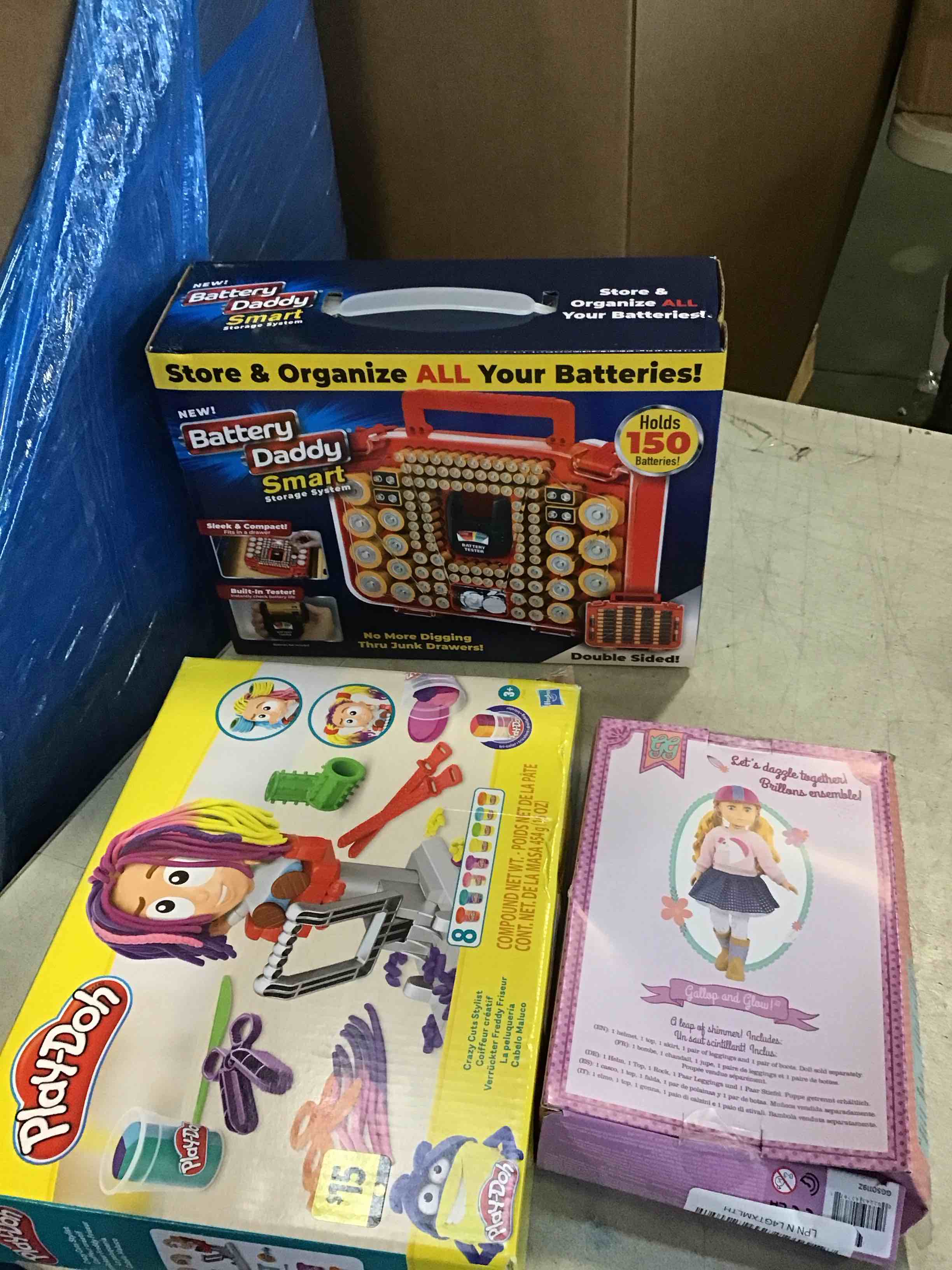 assortment of (3 toys) for boys & girls, style may vary 