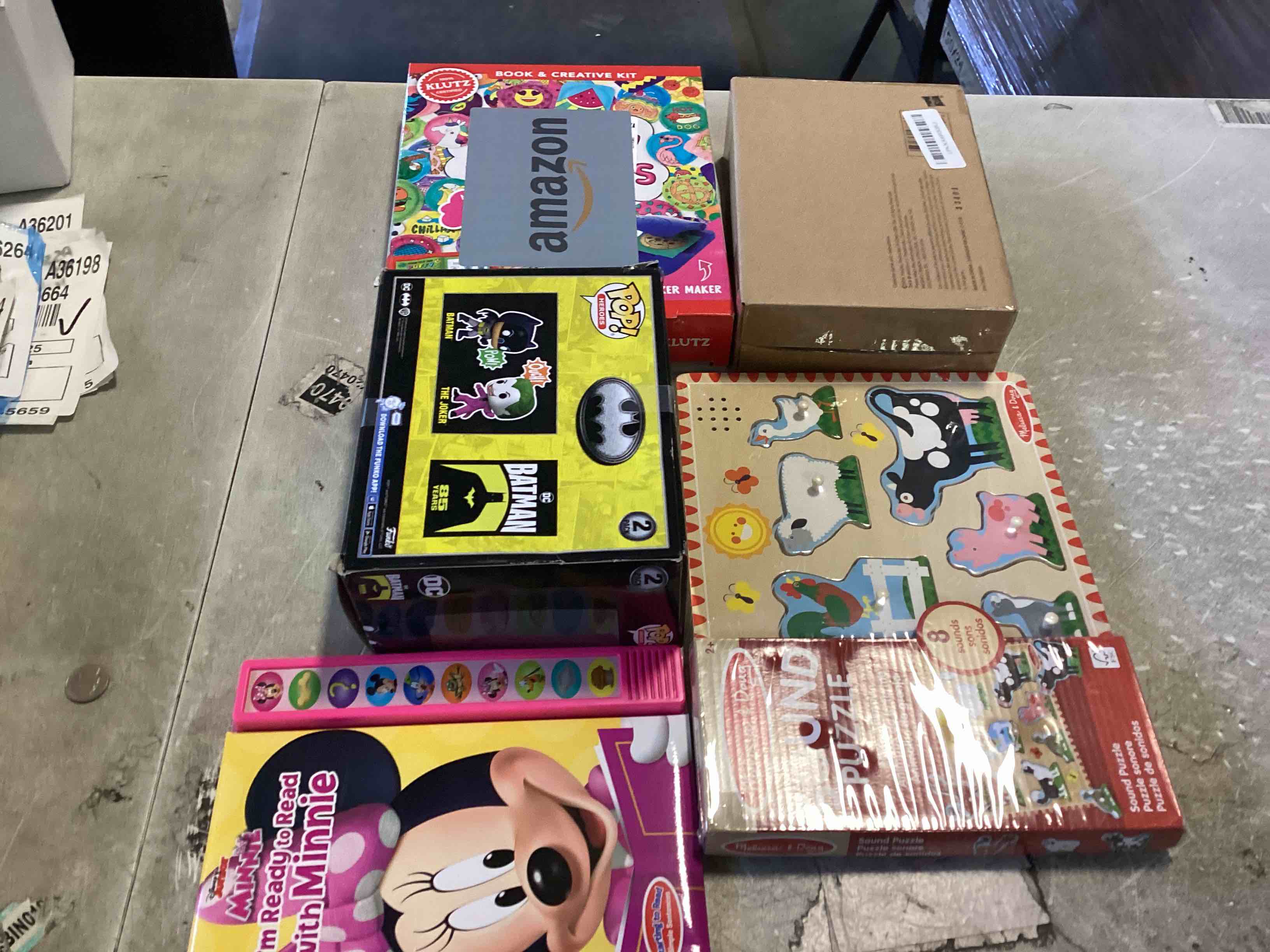 assortment of toys for kids boys and girls of different ages that includes INCOHEARENT, MAIN STREET VILLAGE 1000 piece, CHARLES WYSHOCKI AND MORE