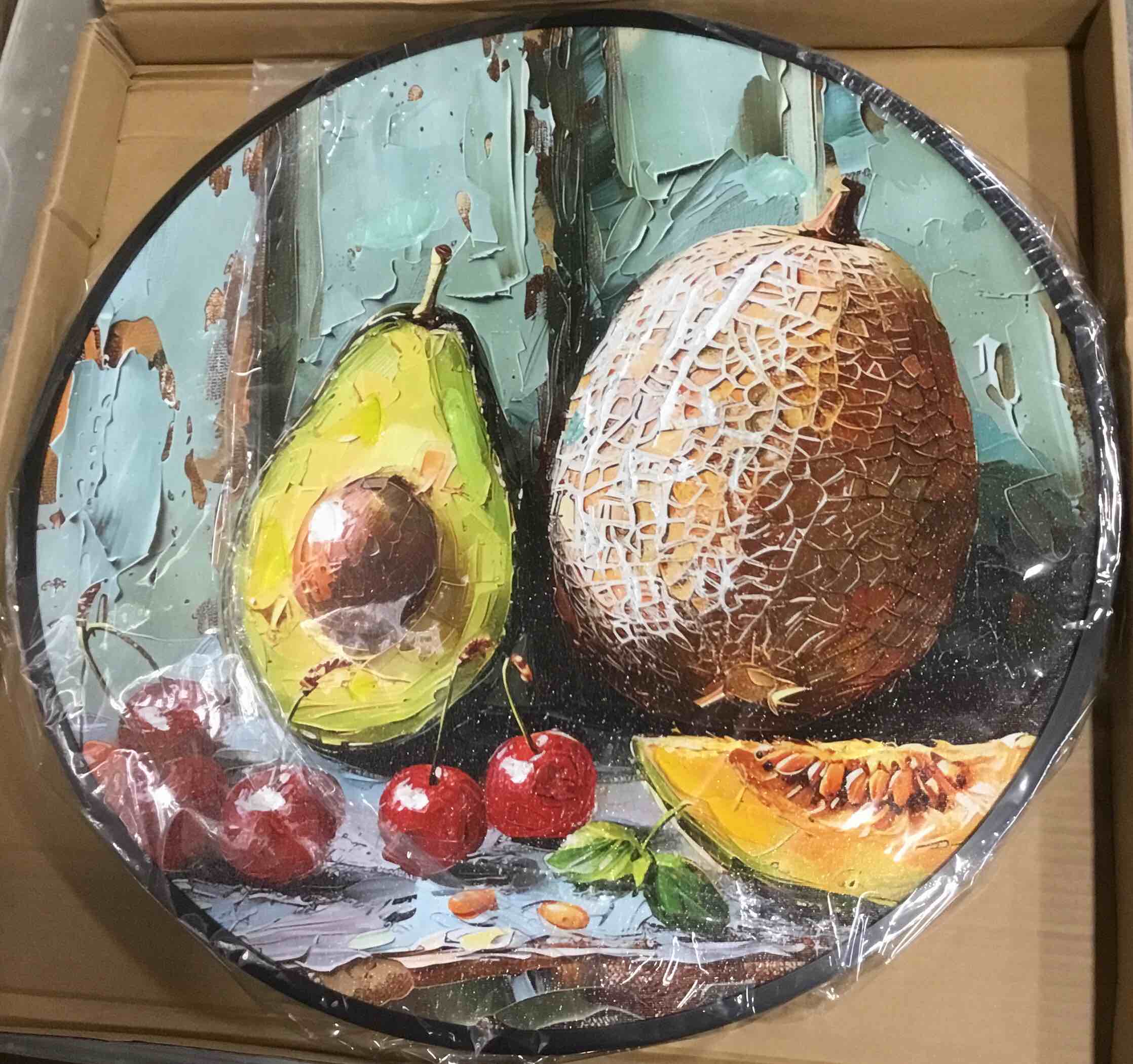 SSRTK Wall Art, Round Metal, 20 inch