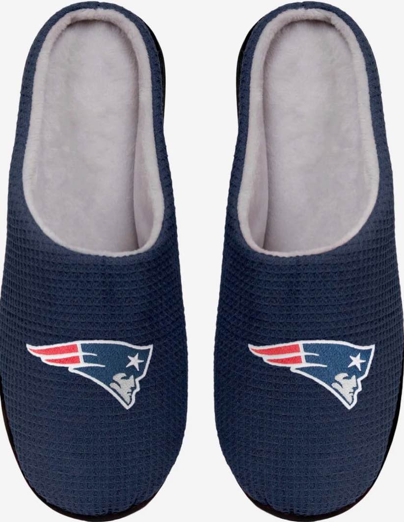 New England Patriots Memory Foam Slide Slipper