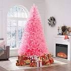 8ft pink christmas tree 