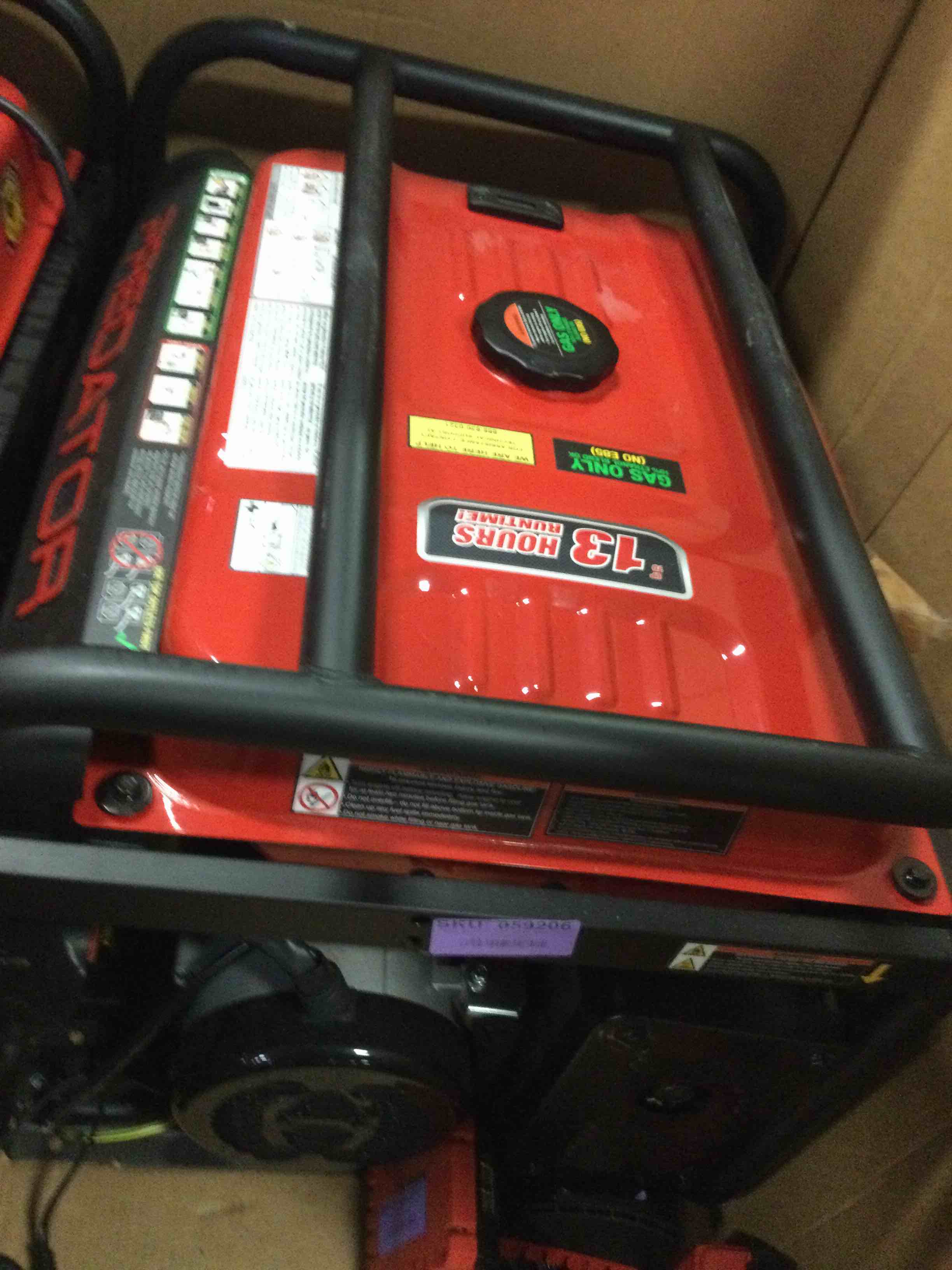 6500 Watt Gas Powered Portable Gene