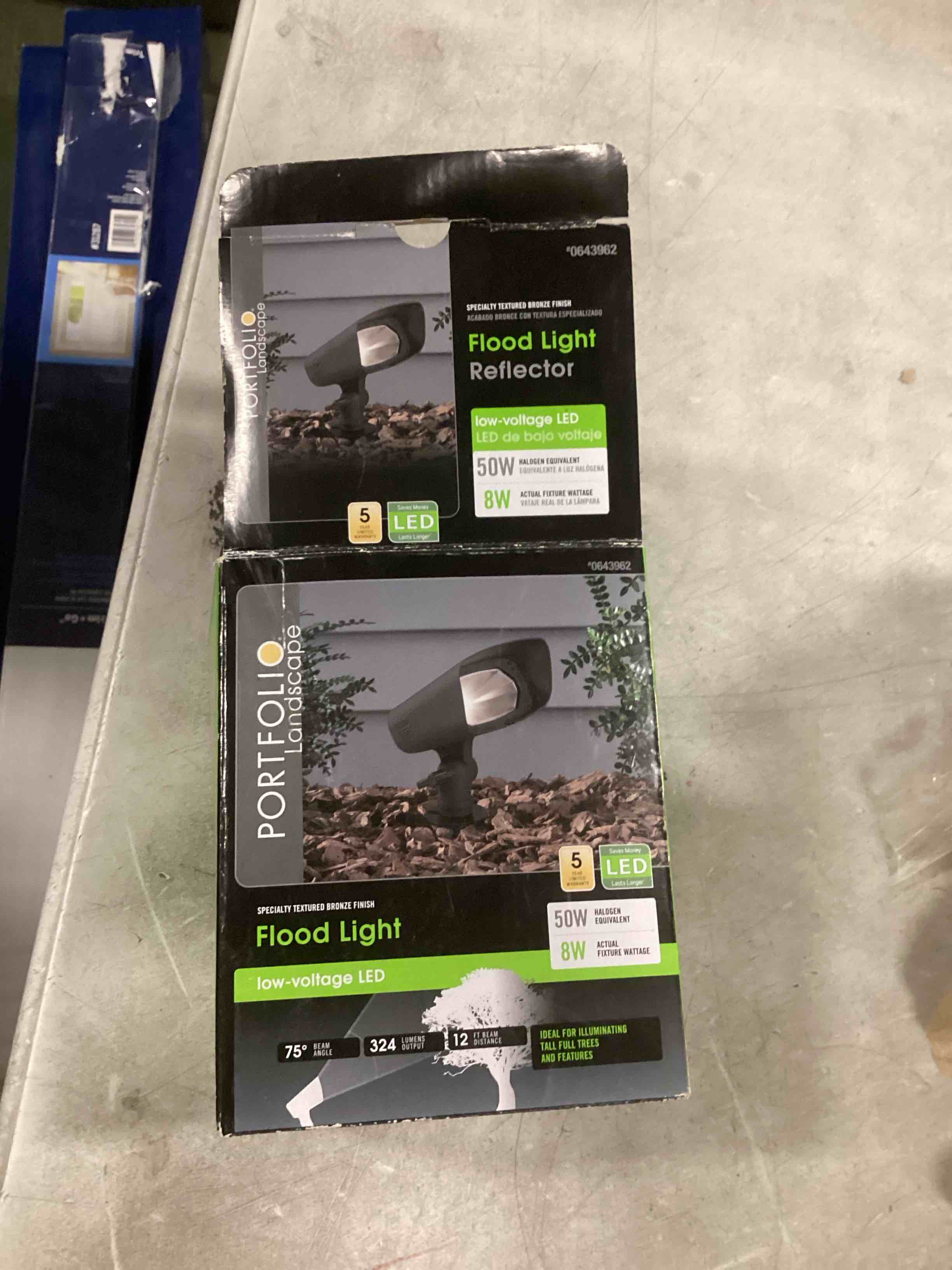 Portfolio 324-Lumen 6.5-Watt Bronze Low Voltage LED Flood Light