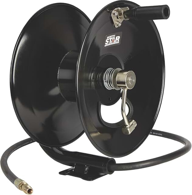 NorthStar High-Pressure Hose Reel, PSI, 100ft. Capacity