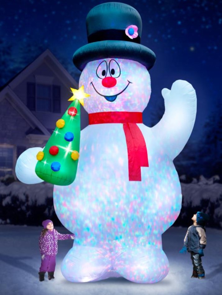 Hammacher Schlemmer 56718. The 16' Frosty The Snowman Lightshow
