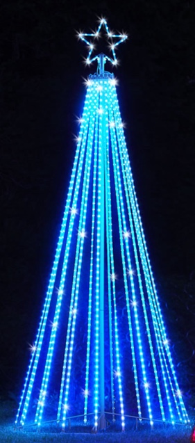 Hammacher Schlemmer 94968. The Choreographed Light Show Tree