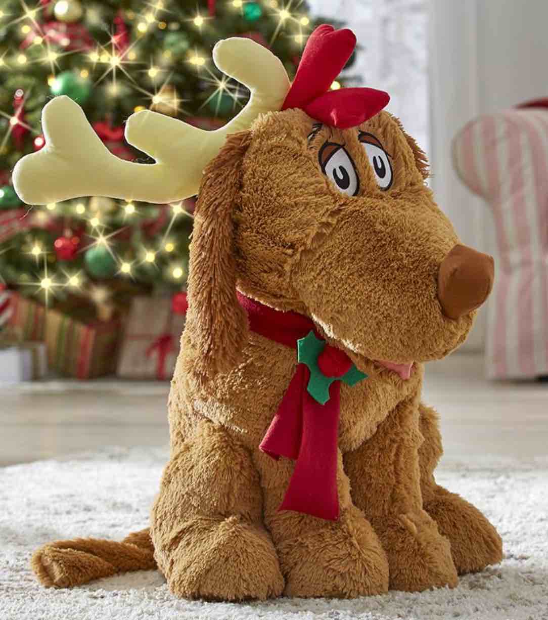 Hammacher Schlemmer 97225. The How The Grinch Stole Christmas Animated Max The Dog