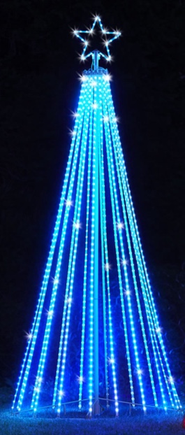 Hammacher Schlemmer 94968. The Choreographed Light Show Tree 8 ft 