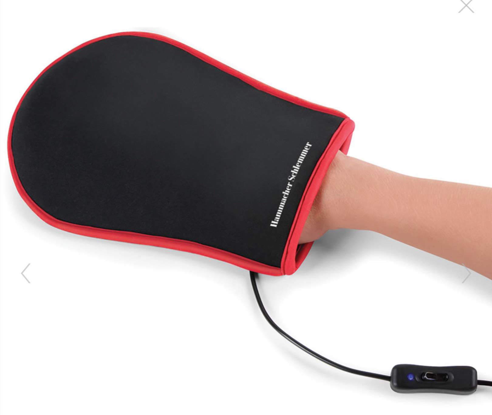 Hammacher Schlemmer 90408 The Heated LED Hand Pain Reliever 