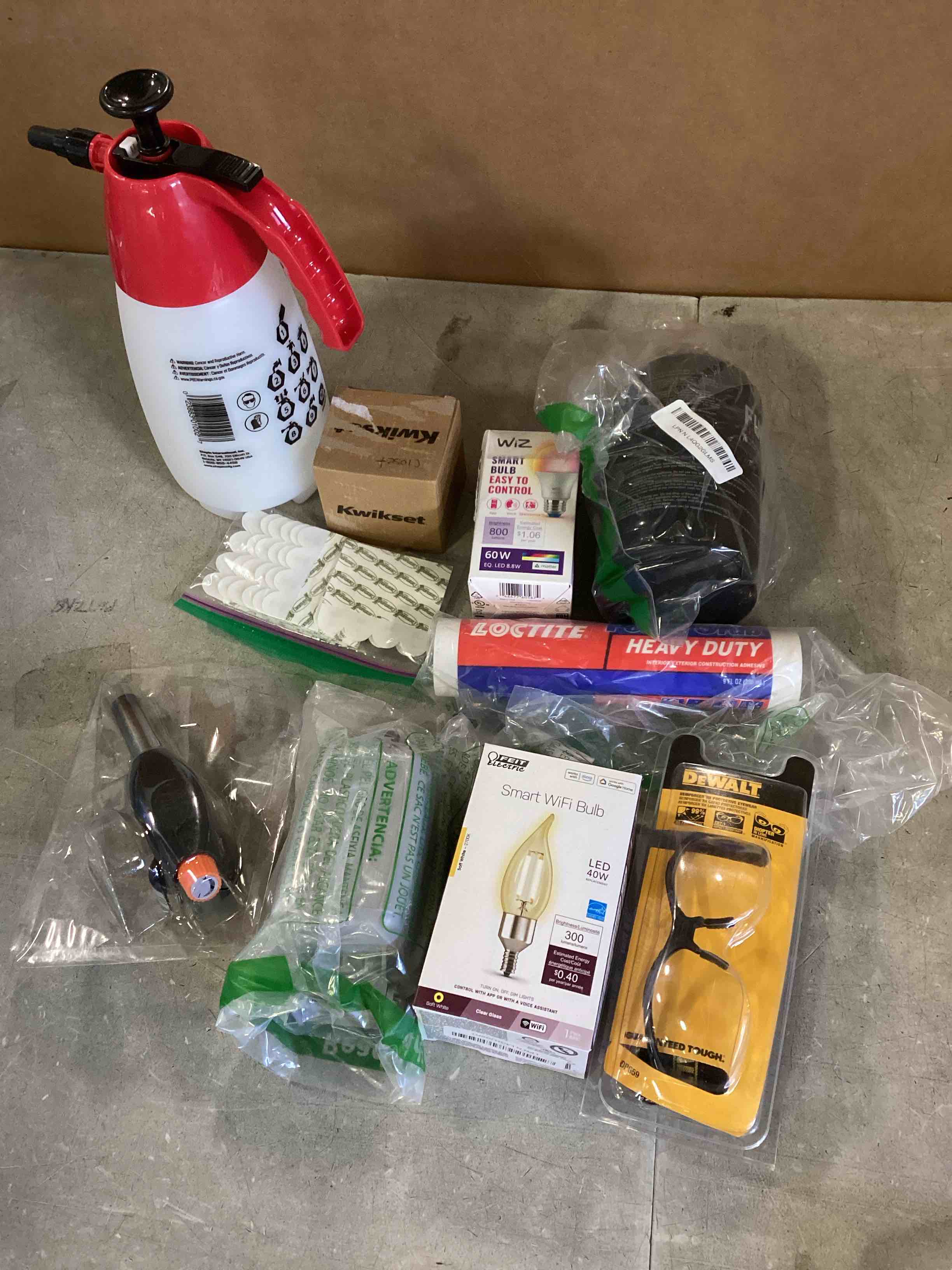 Assortment of Small Home Good Items, Multiple Pieces, Total of 10 Items