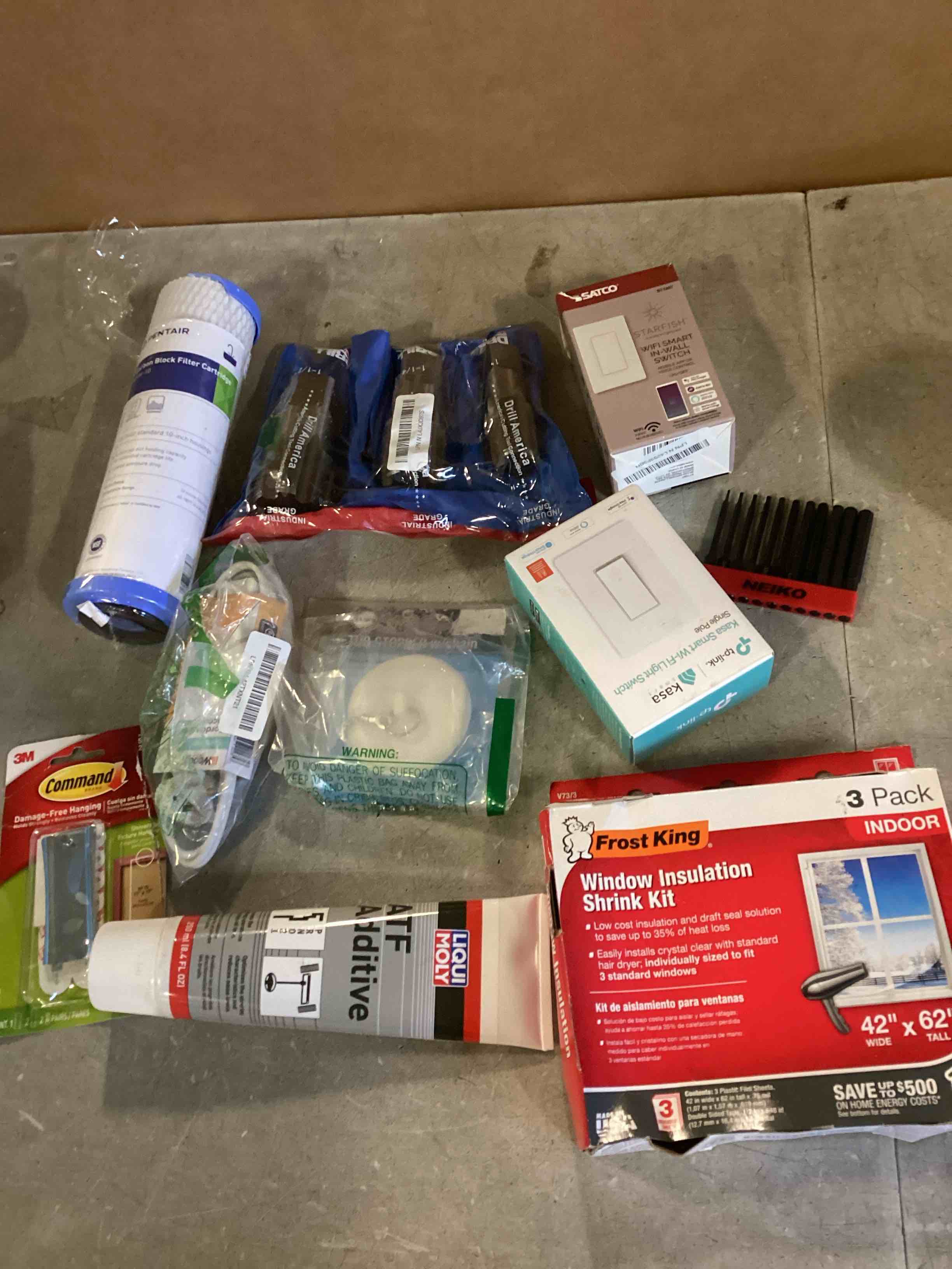 Assortment of Small Home Good Items, Multiple Pieces, Total of 10 Items