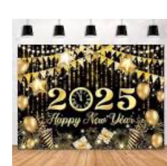 mehofond black and purple happy new year backdrop countdown party hello 2025 gold bokeh glitter balloons firework photography background cheers to the new year xmas eve decoration supplies 8x6ft 8x6ft black and purple
