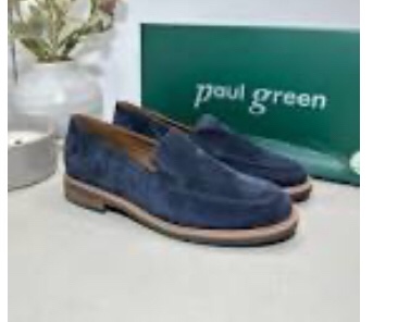 Paul Green Shelby Flat 9 blue Soft Suede 4/5 