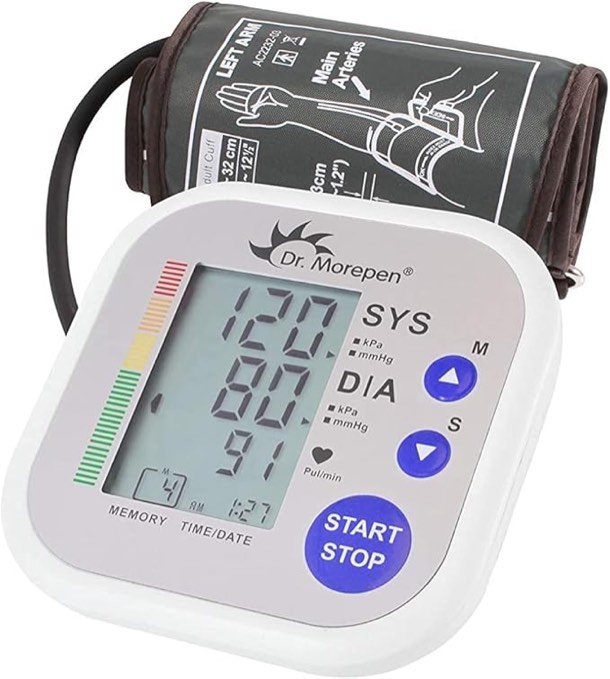 BP-02 (Blanco) - Medidove digital blood pressure monitor 