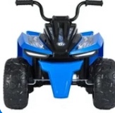 Kalee 6 Volt Trail Racer Blue ATV Battery Powered Ride-on