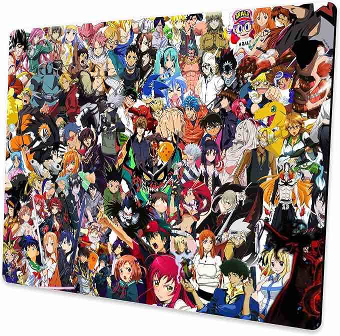 Grupo Erik Dragon Ball Super Mouse Mat - Desk Pad - 15 x8.35   Non-Slip Rubber Base Mouse Pad, Gaming Mouse Pad, Keyboard Mouse Mat - Dragon Ball Manga