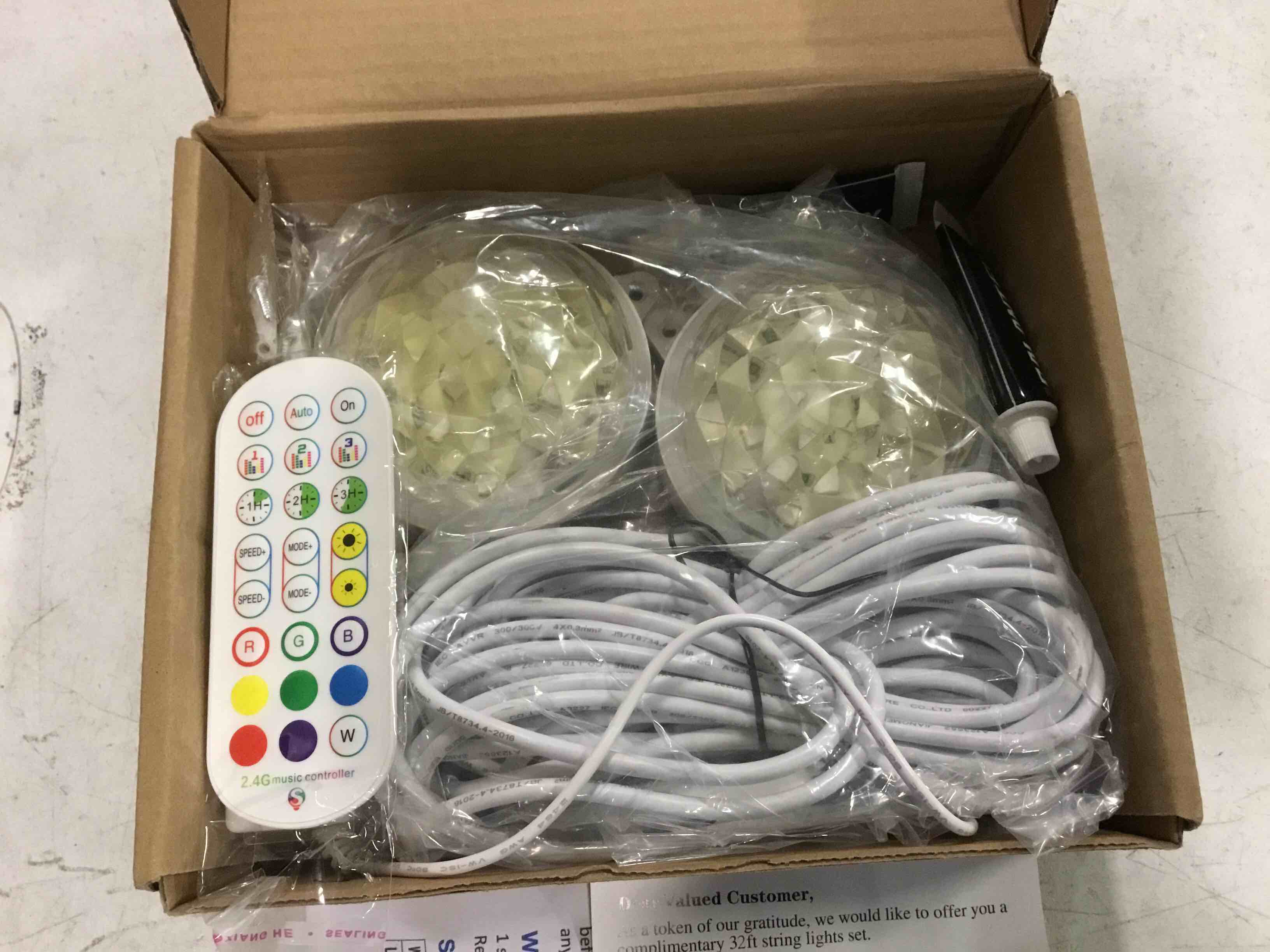 Pool Lights Set of 2, Remote & App Control, Music Sync